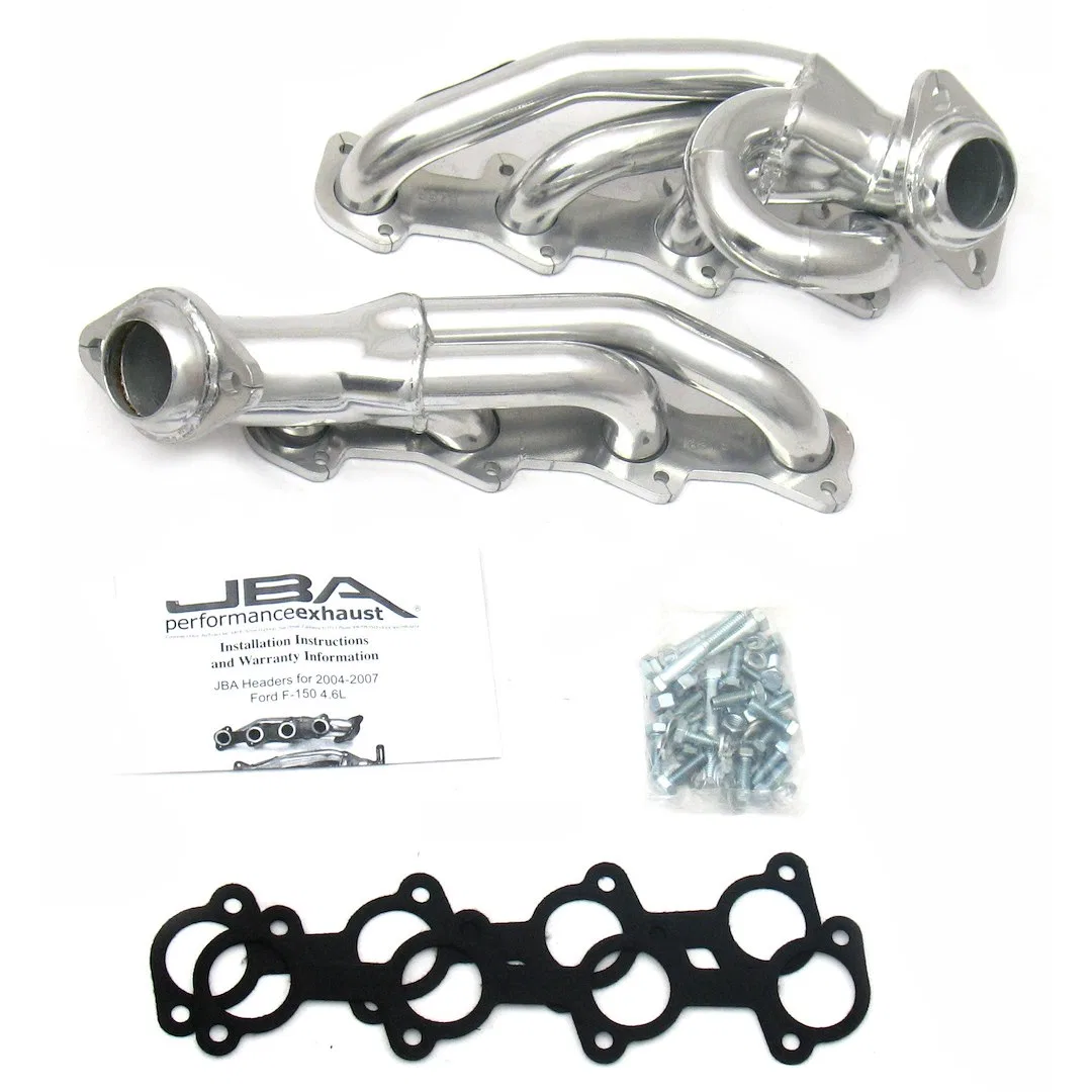 1687SJS – JBA HEADERS Exhaust Header, Shorty Chassis Exit 1-1/2 Inch Diameter Primary Tubes With 2-1/2 Inch Diameter ...
